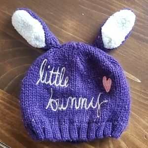 Little bunny rabbit winter hat ears
